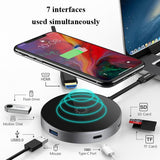 Everything Included Wireless & Wired Hub - USB/Type-C/HDMI/TF
