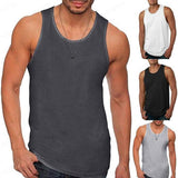 Hot Sale Summer New Casual Sports Round Neck Men's Vest