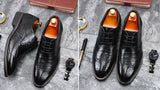 2019 New Business Leather Fashion Loafers Men's Shoes