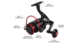 2019 New Fishing Reel 2000-7000 Metal Spinning Reel Sea Rod Reel Fishing Tackle