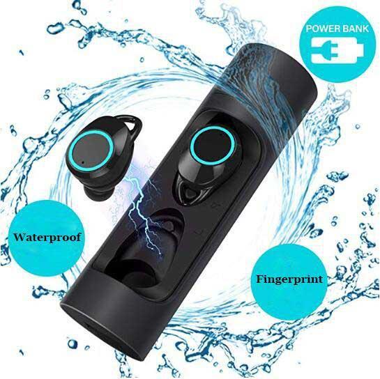 Touch Control Bluetooth 5.0 Earphone EDR Mini Twins Stereo Microphone True Wireless Earbuds for All Smart Phone Earpiece