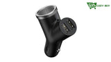 2-in-1 Car Charger & Cigarette Lighter Socket Made to Be Best Driving Companion