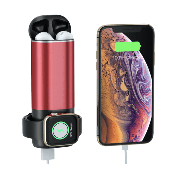 3-in-1 wireless headset mobile power - Free Shipping