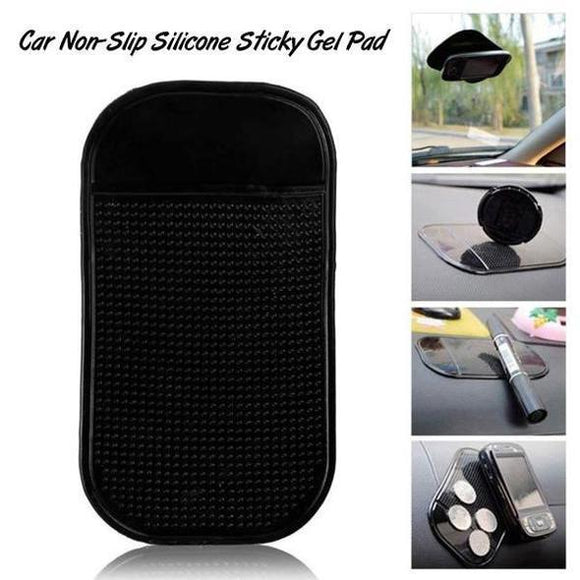 2 Pcs Car Non-Slip Silicone Sticky Gel Pad