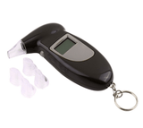 2018 Professional Alcohol Breath Tester Breathalyzer Analyzer Detector Test Keychain Breathalizer Breathalyser DeviceLCD Screen - CozyBuy