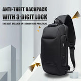 Anti-theft Backpack With 3-Digit Lock
