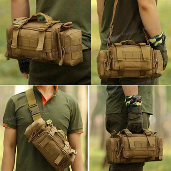 Multi-functional Shoulder/Sling/Waist Bag