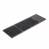 Foldable Bluetooth Keyboard with Touchpad