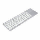 Foldable Bluetooth Keyboard with Touchpad