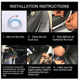 Flow LED Strip Trunk Light For Car