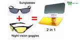 2-in-1 Car Light Visor HD Day and Night Goggles (Make your driving process safer)