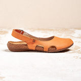 Women's Low Heel Comfy Sandals - Free Shipping