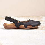 Women's Low Heel Comfy Sandals - Free Shipping