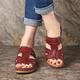 Women's Summer Open Toe Hook Loop Sandals - Free shipping