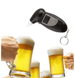 2018 Professional Alcohol Breath Tester Breathalyzer Analyzer Detector Test Keychain Breathalizer Breathalyser DeviceLCD Screen - CozyBuy