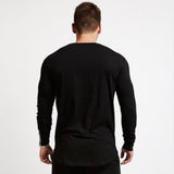 Colorblock Curved Hem Tee