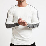 Colorblock Curved Hem Tee