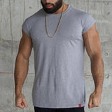 2019 Fitness Sports Solid Color Thin Sleeveless Vest