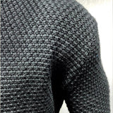 Fashion Green Fruit Collar Men's Long Cardigan Sweaters