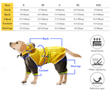 Reflective Dogs Rain Jacket