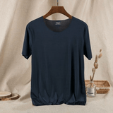 2019 New Men's  Ice Silk Quick Dry T-Shirt（L-4XL）