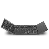 Foldable Bluetooth Keyboard with Touchpad