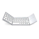 Foldable Bluetooth Keyboard with Touchpad