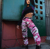 Street Style Women Camo Pants