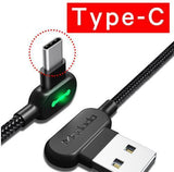 Unbreakable 90°  Gamers Braided Charging Cable