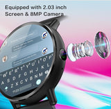New Bluetooth Smart Watch 4G WIFI GPS Heart Rate For Android