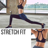 Mermaid Curve Sports Push Up Bra