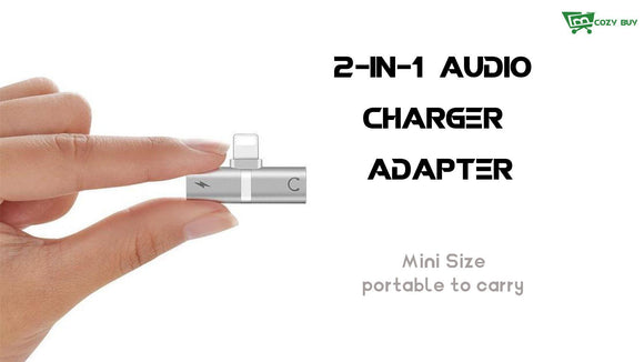 2-in-1 Audio & Charger Adapter (BUY 2 GET 1 FREE)