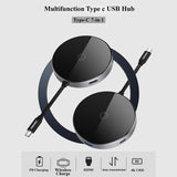 Everything Included Wireless & Wired Hub - USB/Type-C/HDMI/TF