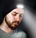 LED Flashlight Winter Knitted Beanie