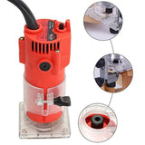Router Trimmer Electric Hand Trimmer Motor Carving Machine Carpenter Woodworking Trimmer Power Tool