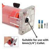 Router Trimmer Electric Hand Trimmer Motor Carving Machine Carpenter Woodworking Trimmer Power Tool