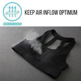 Mermaid Curve Sports Push Up Bra