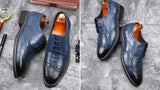 2019 New Business Leather Fashion Loafers Men's Shoes