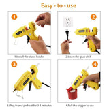 High-Temperature Hot Melt Glue Gun