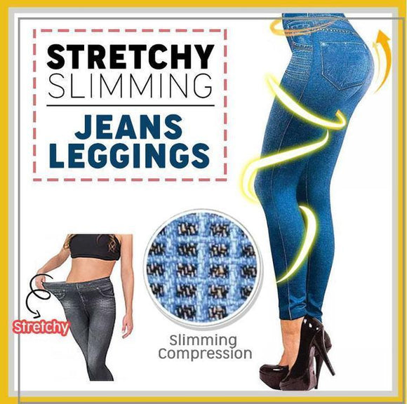 Stretchy Slimming Jeans Leggings - 50% OFF - Free shipping