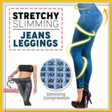 Stretchy Slimming Jeans Leggings - 50% OFF - Free shipping