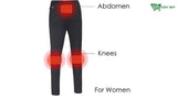 Never Get Cold Legs with Power Bank Heated Pants