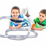 Tubes Car Trax RC Car Trax Set with Blue Racer and Tubes