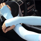 1 Pair of Sun Protection Arm Cooling Cuffs UV Protection Sleeves