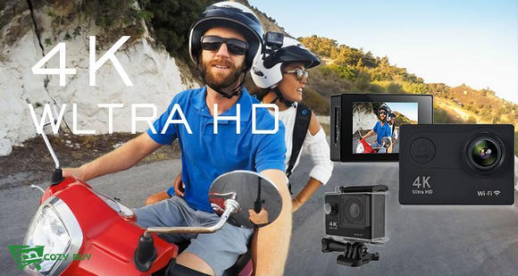 4K Action Family WIFI Camera（With memory card ） - CozyBuy