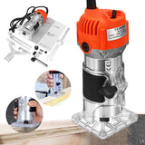 Router Trimmer Electric Hand Trimmer Motor Carving Machine Carpenter Woodworking Trimmer Power Tool