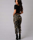 Street Style Women Camo Pants