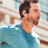 Wireless Bone Conduction Bluetooth Waterproof Running Sports Neckband Earphones