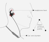 Bluetooth Sports Stereo Headphones Nano Waterproof Magnetic Earplugs - CozyBuy