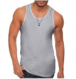 Hot Sale Summer New Casual Sports Round Neck Men's Vest